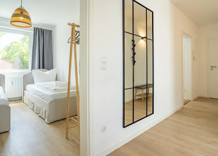 3-zimmer-wohnung In Am Flughafen Apartament Hamburg
