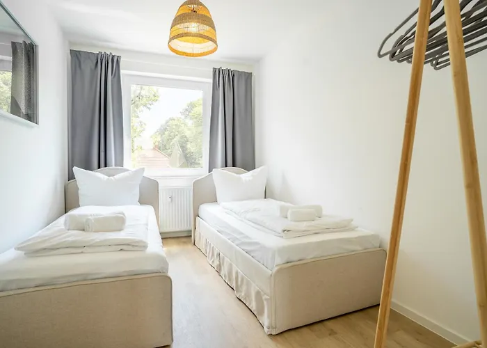 Apartament 3-zimmer-wohnung In Am Flughafen Hamburg